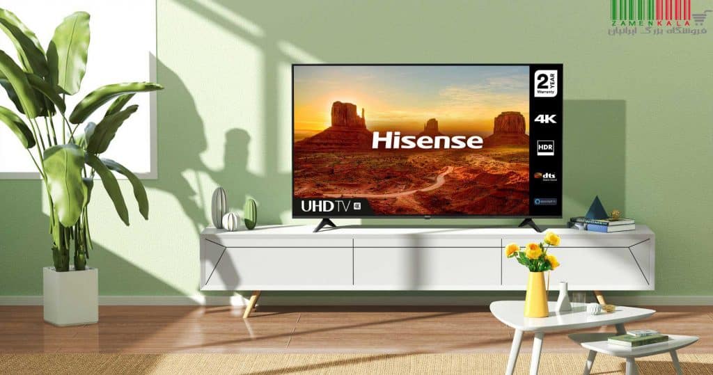 تلویزیون ال ای دی هوشمند هایسنس مدل 50A6101UW