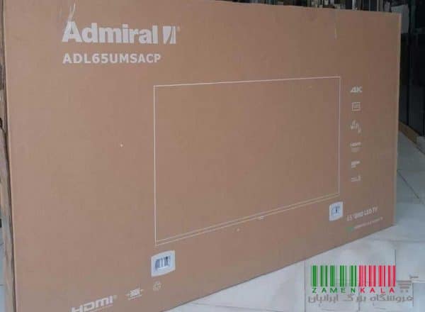 تلویزیون 65 اینچ ادمیرال هوشمند مدل ADL65UMSACP