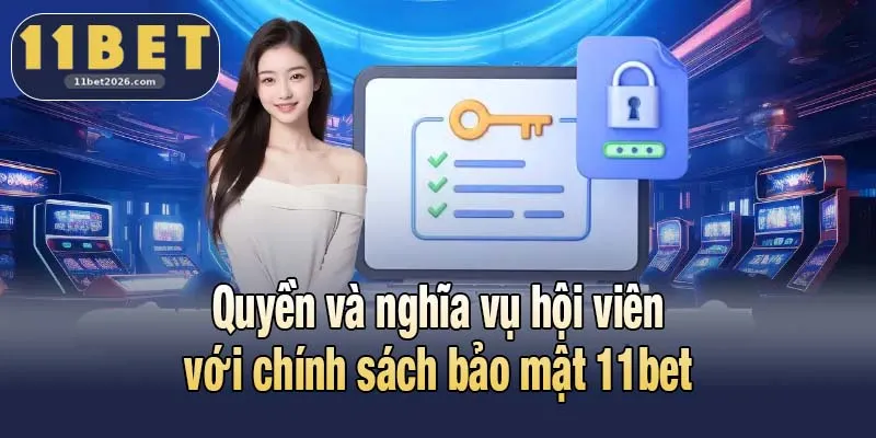 Chính Sách Bảo Mật 11bet Và Cam Kết An Toàn Thông Tin 3 Quyền và nghĩa vụ hội viên với chính sách bảo mật 11bet